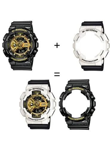 Часы наручные Casio SET GA-110GB-1AER, BEZEL 10395292, ремешок 1034768