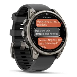 Zegarek sportowy GARMIN Fenix 8 Pro 47mm Czarny