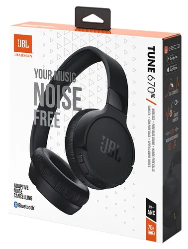 Słuchawki nauszne JBL Tune 670NC Czarny