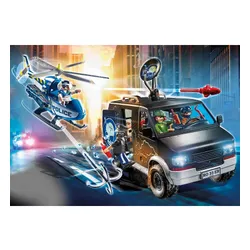 PLAYMOBIL 70575 Polis helikopteri: Kaçan arabayı kovalamak