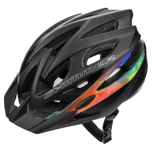 Kask rowerowy miejski METEOR SHIMMER M 55-58cm siatka otwory wentylacyjne