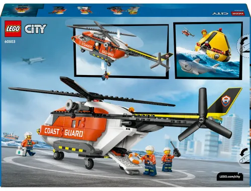 LEGO 60503 City Helikopter straży przybrzeżnej