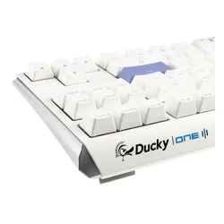 Klawiatura mechaniczna Ducky One 3 Classic TKL - Cherry MX Brown - biały