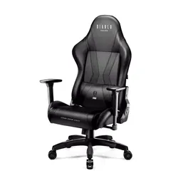 Fotel Diablo Chairs X-Horn 2.0 King Size Gamingowy do 180kg Skóra ECO Czarny