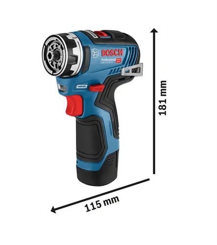 Bosch GSR 12V-35 FC 12V Akülü Matkap 2 x Akü 2 Ah