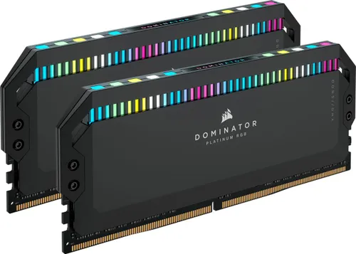 Pamięć Corsair Dominator Platinum RGB, DDR5, 32 GB, 5600MHz, CL36 (CMT32GX5M2X5600C36)