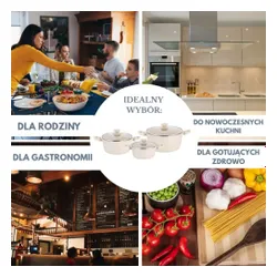 Zestaw garnków KLAUSBERG KB-7961 (6 elementów)