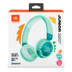 Słuchawki nauszne JBL JR 320 BT Zielony