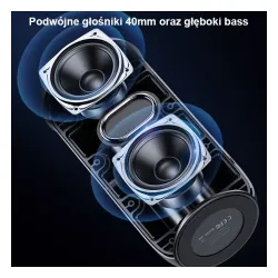 Głośnik Bluetooth USAMS YC Series 10W Czarny