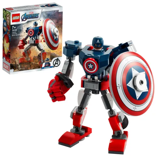 LEGO Marvel Avengers Opancerzony mech Kapitana Ameryki 76168