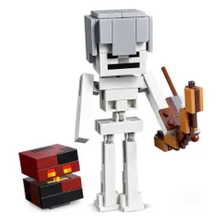 LEGO Minecraft BigFig Magmatik küplü iskelet (21150)