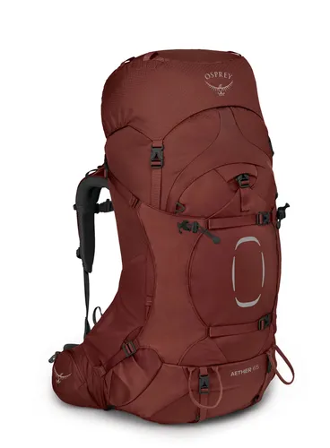 Plecak trekkingowy Osprey Aether 65 - deep acorn red
