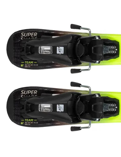 Narty dziecięce HEAD SUPERSHAPE TEAM + wiązanie HEAD JRS 4.5 z GRIP WALK - Długość (cm) - 67