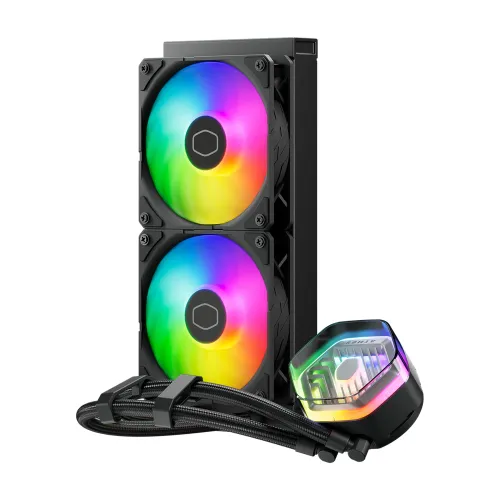 Chłodzenie Cooler Master MasterLiquid 240 Atmos ARGB Czarny