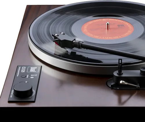 Gramofon DUAL CS 529 BT Orzech, Automatyczny, Napęd paskowy,PrędkośĆ odtw. 33,45,78 obr./min,Bluetooth