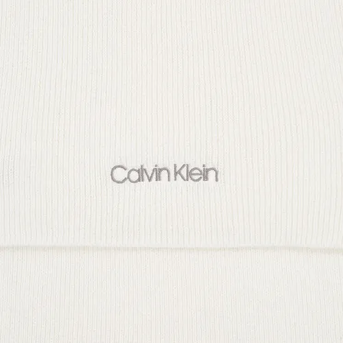 Eșarfă tricotată esențială Calvin Klein 30x180 K60k608485 Marshmallow YAL