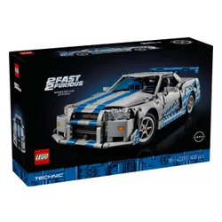 LEGO Klocki Technic 42210 Samochód Nissan Skyline GT-R (R34) z filmu Za szybcy, za wściekli