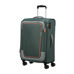 Средний чемодан American Tourister Pulsonic-dark forest