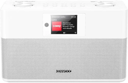 Radioodbiornik Kenwood CR-ST100S-W Radio FM DAB+ Internetowe Bluetooth Biały