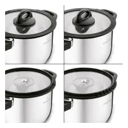 Garnek nierdzewny z pokrywką Starke Pro Sante 3,7 l