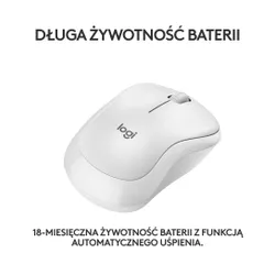 Myszka Logitech M240 Silent Biały