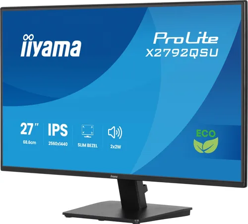 Monitor IIYAMA Prolite X2792QSU-B1 27" 2560x1440px IPS 120Hz 3 ms [GTG]