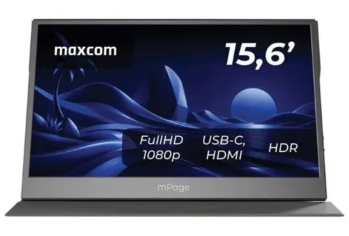Monitor MAXCOM MPAGE15 15.6" 1920x1080px IPS