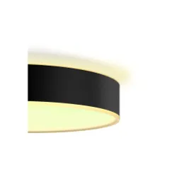 Lampa sufitowa Philips Hue White Ambiance Enrave bardzo duża Czarny