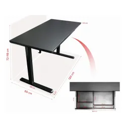 Biurko biurowe Kalorik TKG ED 2500