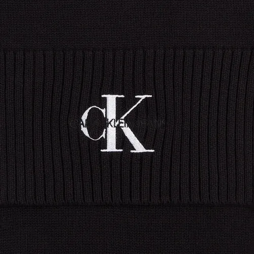 Calvin Klein Jeans Monologo Embro tricot eșarfă K60k611262 Negru BDS