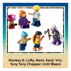 LEGO 75645 ONE PIECE: Битва у замка Драм, набор кубиков 9+