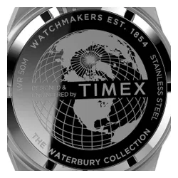 Timex Waterbury TW2V49700 Gümüş Saat