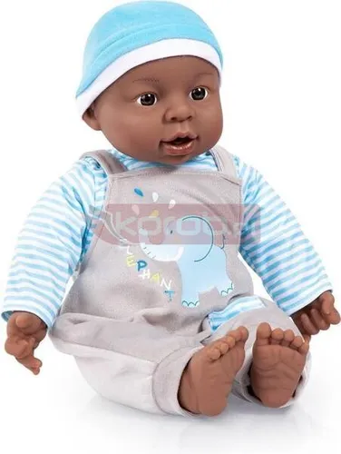 Lalka Interactive Baby 40cm niebieska
