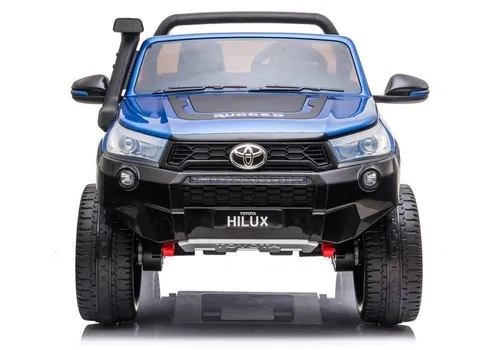 Auto Na Akumulator Dla 2 Dzieci Toyota Hilux 4X4 Lakier Pilot Eva Skóra LED Radio MP3