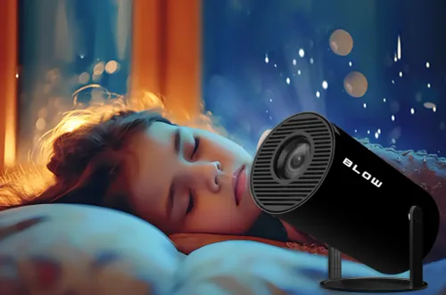 Projektor BLOW Cinema Black HD LED Ready Bluetooth Wi-Fi Android TV