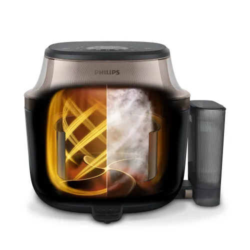Air fryer Philips Ovi NA547/07 2000W 7,2l Aplikacja mobilna Gotowanie na parze