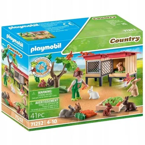 PLAYMOBIL 71252 KLATKI Z KRÓLIKAMI