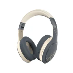 Słuchawki bezprzewodowe PowerLocus P19 Asphalt Grey Nauszne Bluetooth 5.3 Szaro-beżowy
