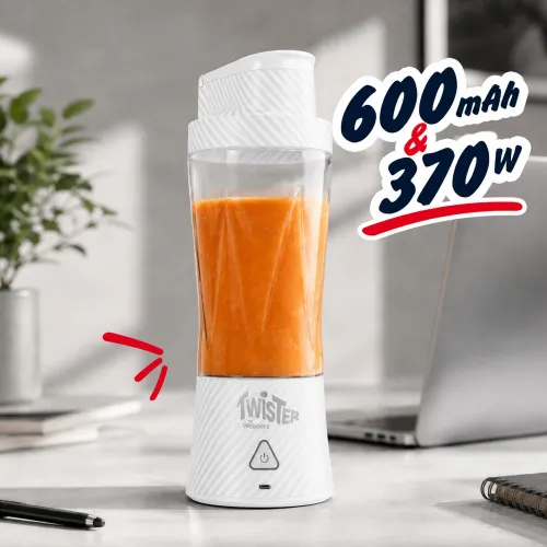 Blender kielichowy Webber PB500 0,7l Biały