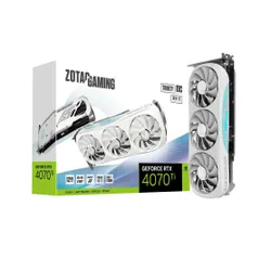 Karta graficzna Zotac GeForce RTX 4070 Ti Trinity OC White Edition 12GB GDDR6X 192bit DLSS