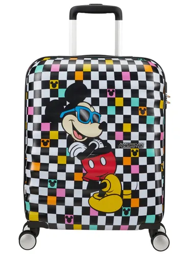 Walizka kabinowa American Tourister Wavebreaker Disney - Mickey Check