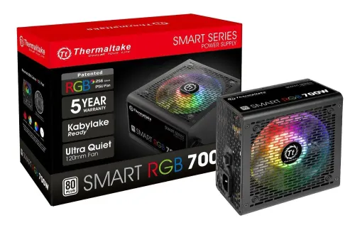 Zasilacz Thermaltake Smart RGB 700W 80+ Czarny