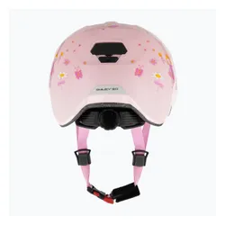 Kask rowerowy dziecięcy ABUS Smiley 3.0 rose princess