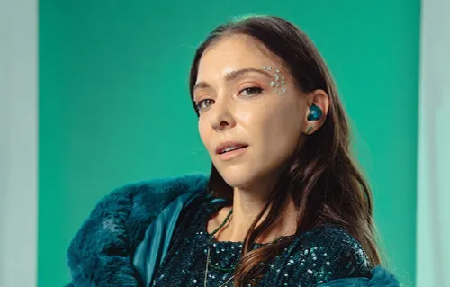 Słuchawki dokanałowe JLAB Go Pop ANC Zielono-przezroczysty