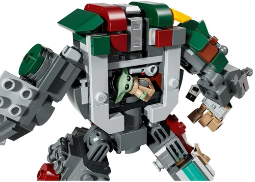 LEGO Star Wars 75451 Mandalorian i Starcie z droidem , zestaw klocków 9+