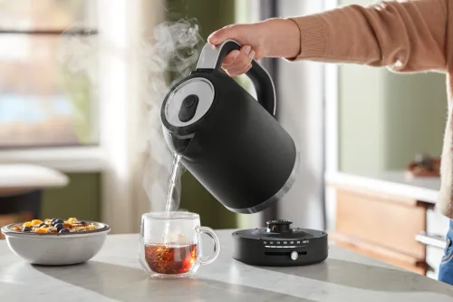 Электрический чайник KitchenAid 5KEK1701EBK, 1.7 л, 2400 Вт, регулировка температуры