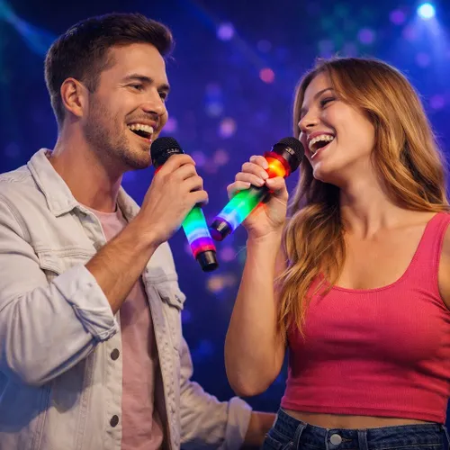 Mikrofon MUSICMATE MM-300 Colorvoice Duo (2 szt.)