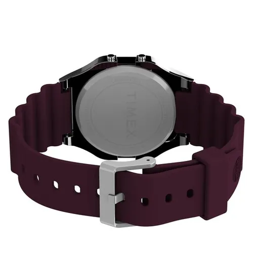 Timex T80 TW2V41300 Saat Bordo / Gümüş