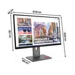 Monitor LENOVO ThinkVision P27QD-40 27" 2560x1440px IPS 4 ms