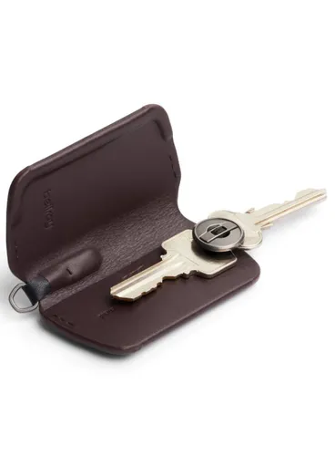 Skórzane etui na klucze Bellroy Key Cover (third edition) - deep plum